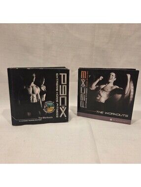 P90X and P90X3 Extreme Fitness Home Fitness Workout DVD Sets 22 DVDs